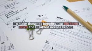 ADA compliance tax credit