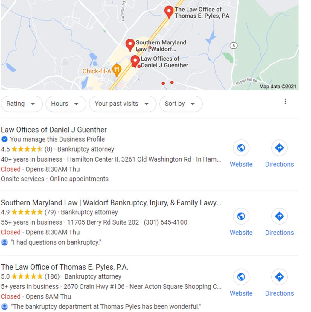 Google Business Profile Management