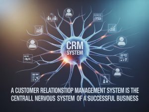 A CRM is the center of using AI for business