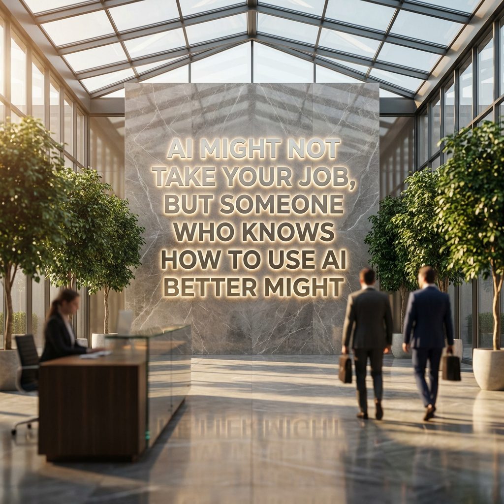 AI Will Not Take your job AI will not take your job