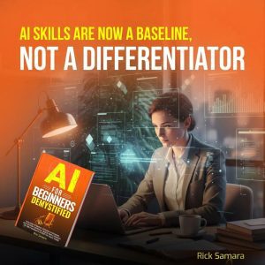 illustration on AI skills are now a baseline for certain employment