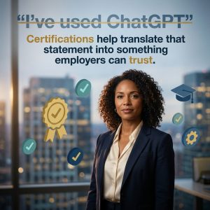 AI Certifications go beyond "I've used ChatGPT"
