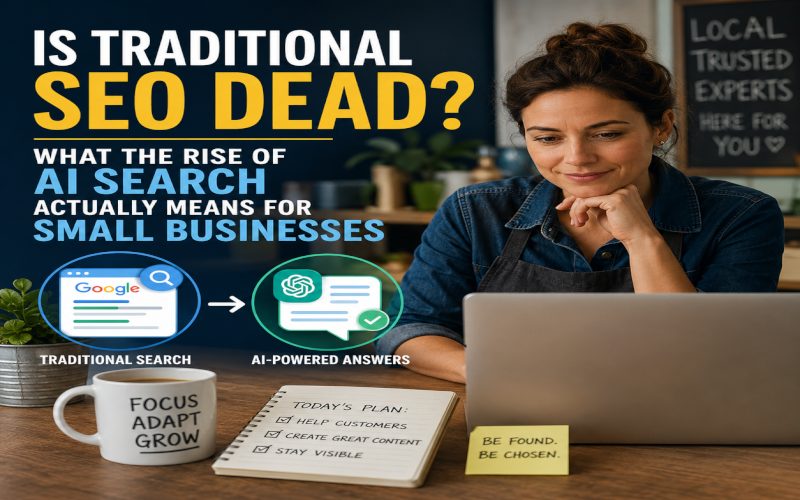 Is Traditional SEO Dead? What the Rise of AI Search Actually Means for Small Businesses