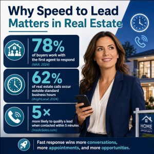 real estate lead capture with Voice AI significantly enhances speed to lead for agents