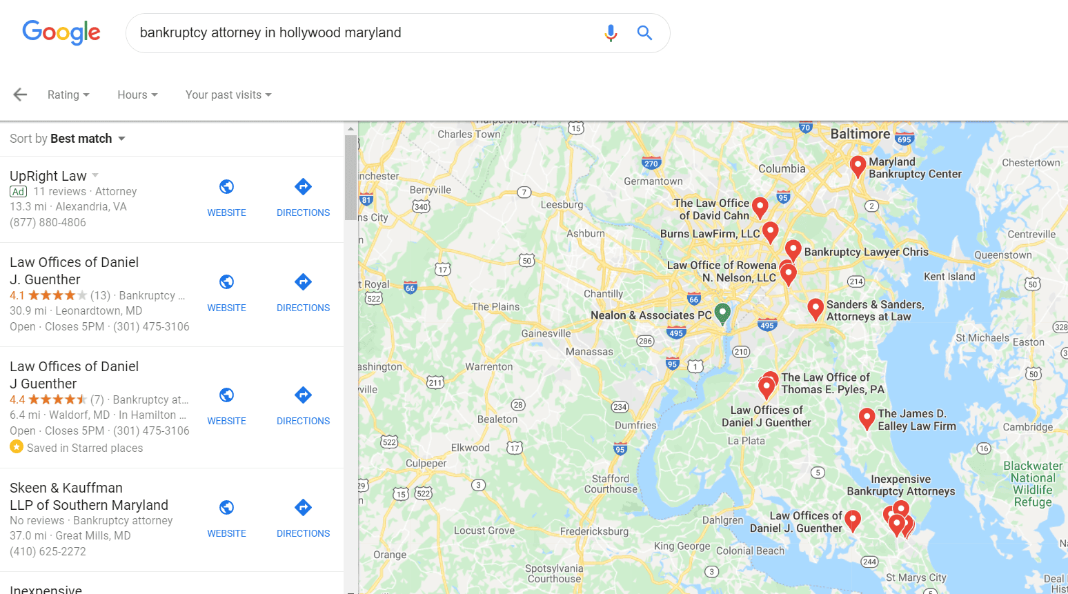 Top Google Business Profile Listing_Two Offices our GBP AI Management services helps your business get into and dominate the Google 3-Pack