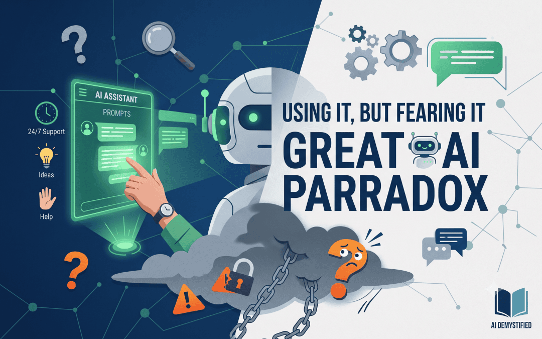 The Great AI Paradox: Why People Use AI and Distrust It at the Same Time