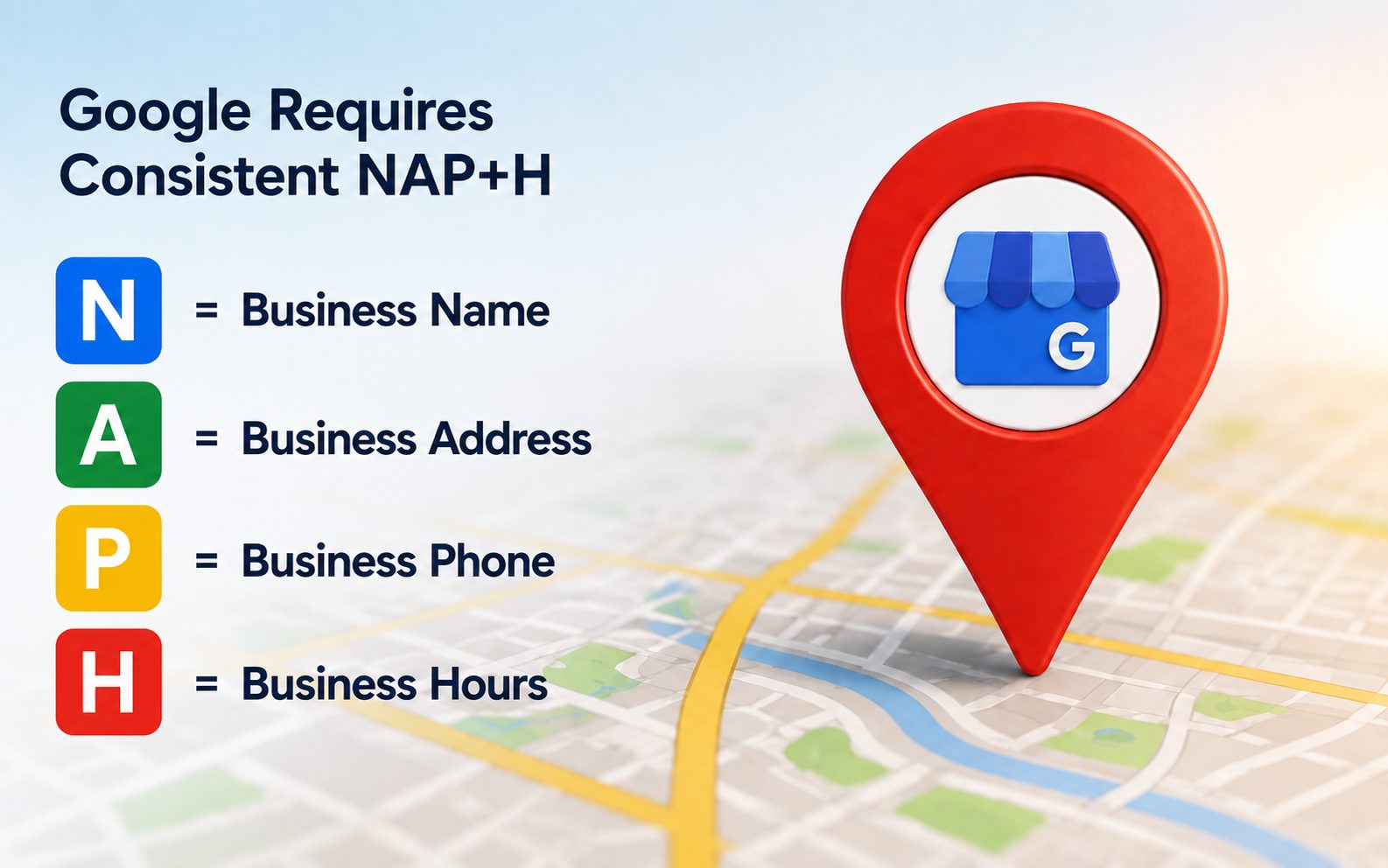 Our boutique AI SEO Agency should starts with a strong foundation to establish entity authority. Start with NAP+H