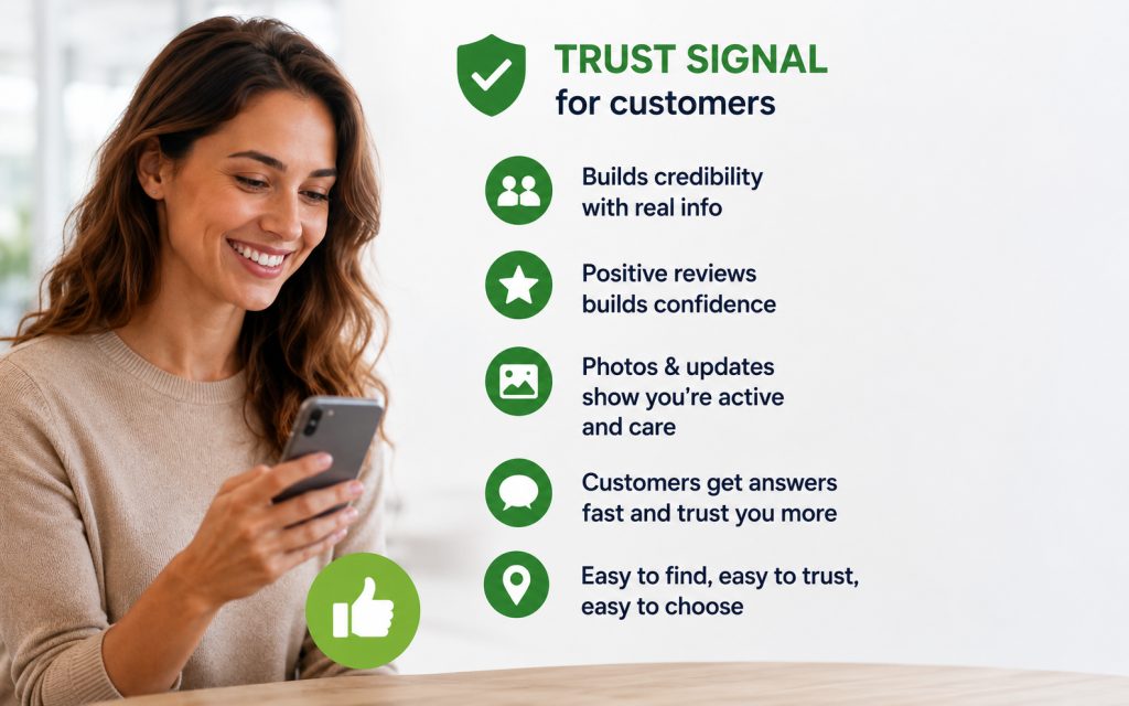 Google Business Profile Trust signals